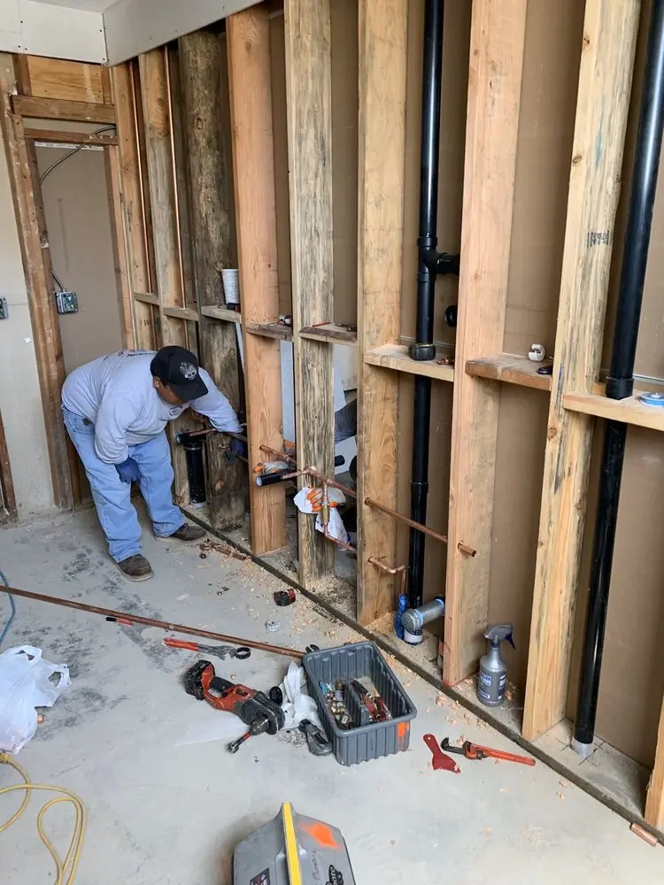 Commercial rough-in plumbing for Gas Line Repair in Marine Park